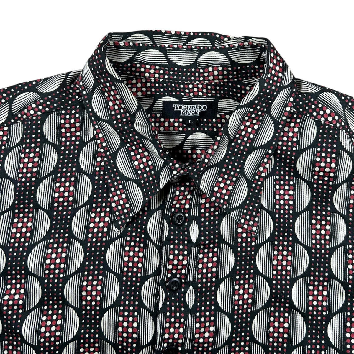 Tornado mart half button up shirt