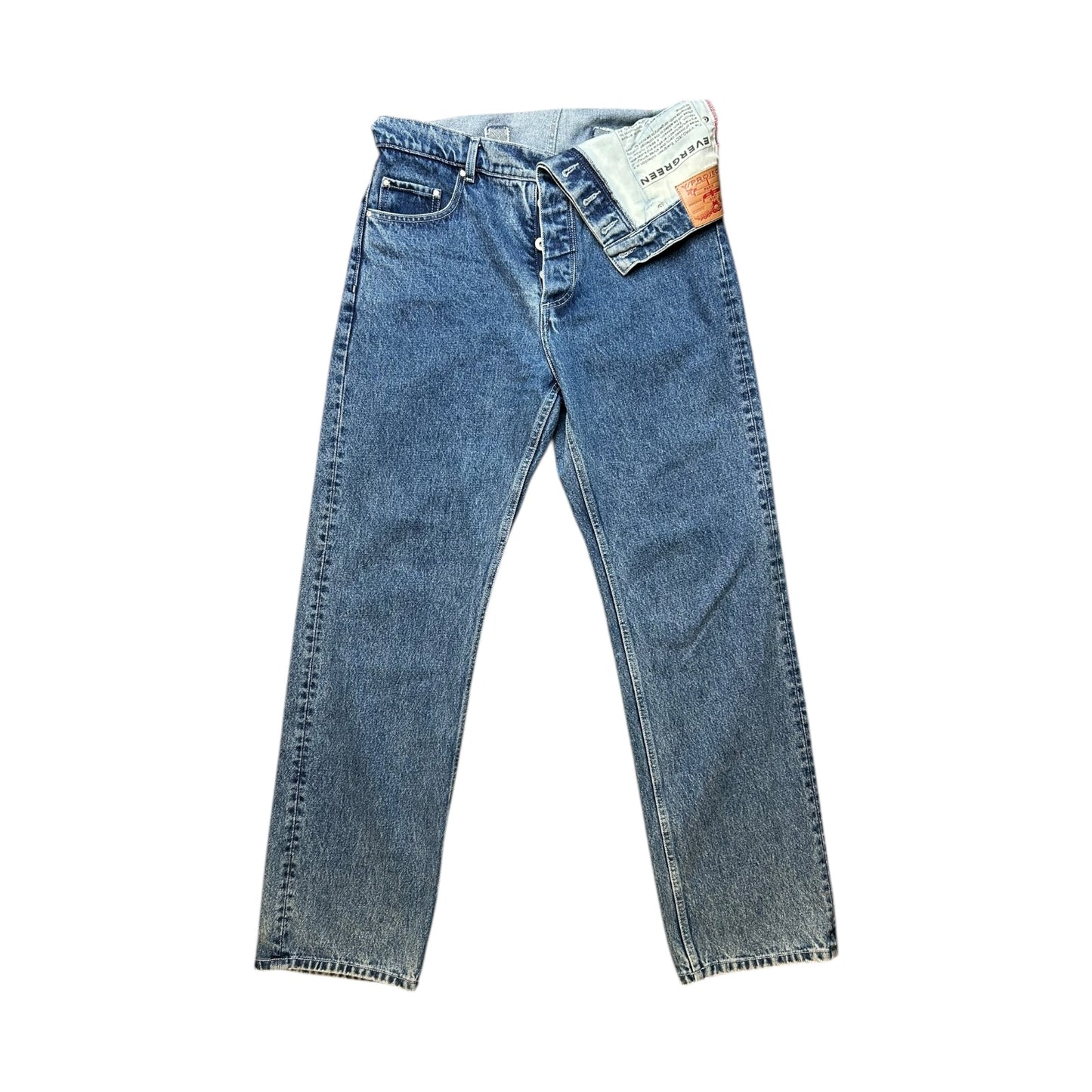 Y/project fold down jeans