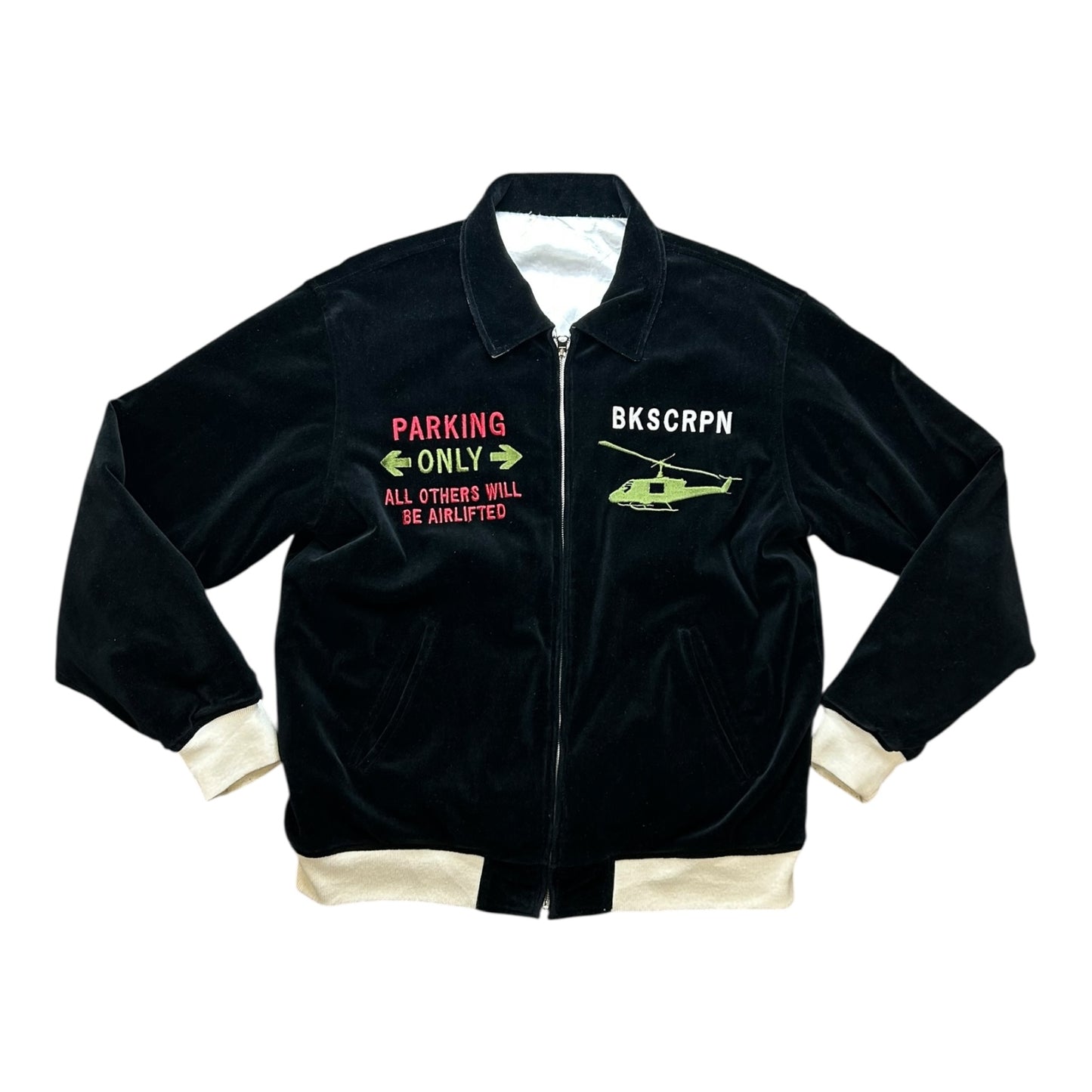 AVIREX USA limited edition velvet bomber Jacket