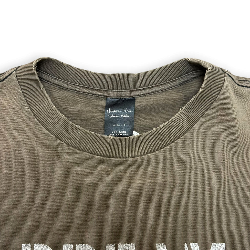 Number (N)ine SS04 Dream baby Dream T-shirt