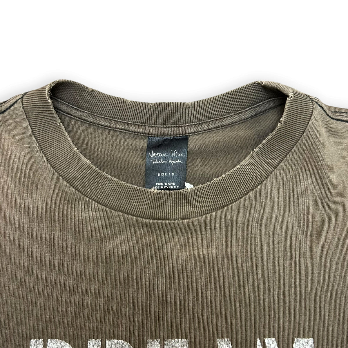 Number (N)ine SS04 Dream baby Dream T-shirt