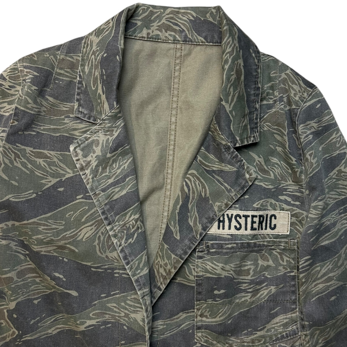 Hysteric Glamour tiger camo blazer