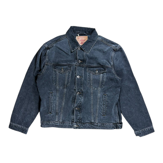 Y/Project logo-patch denim FW22 jacket