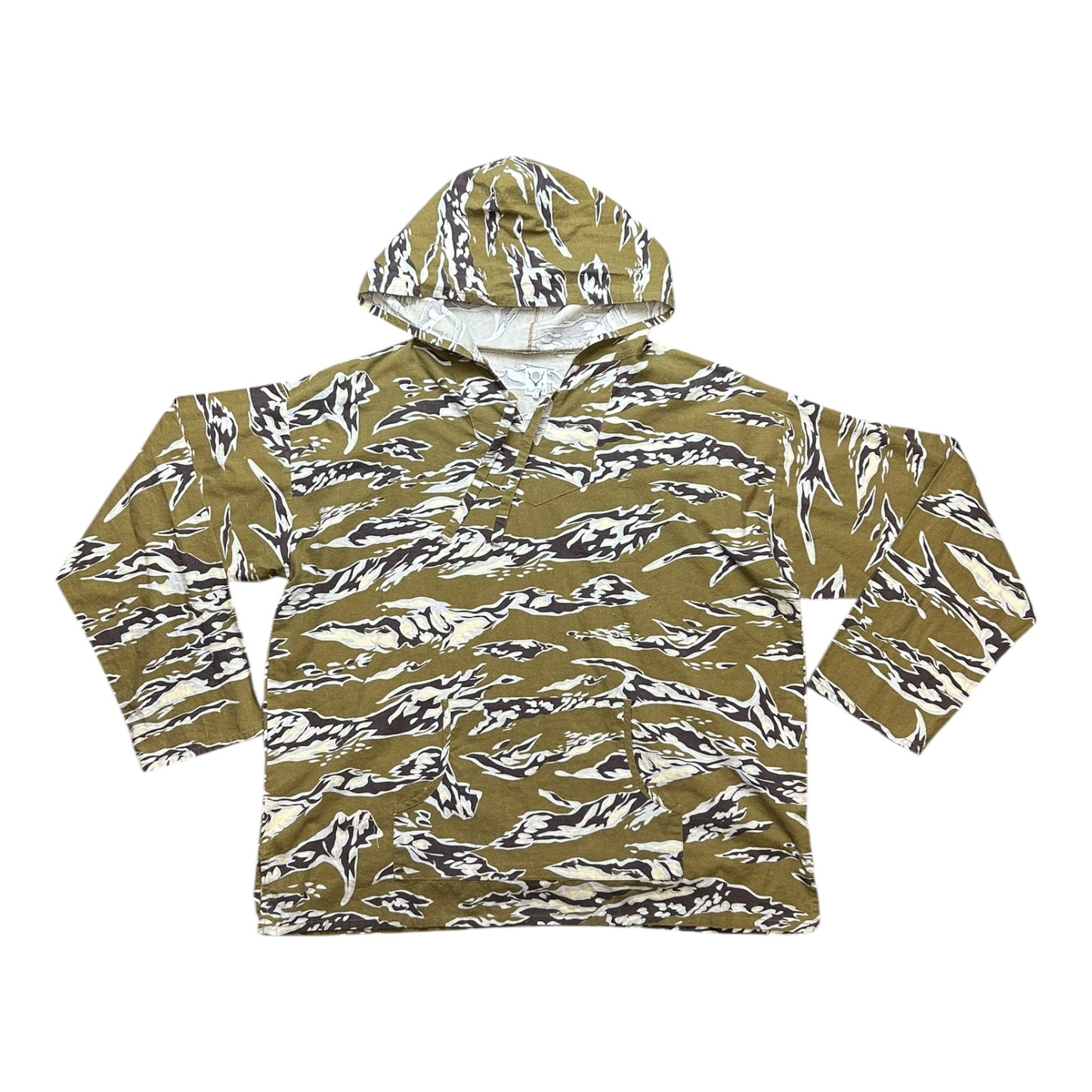 south2 west8 tiger camo print Baja hoodie