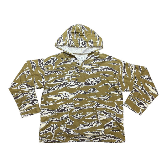south2 west8 tiger camo print Baja hoodie