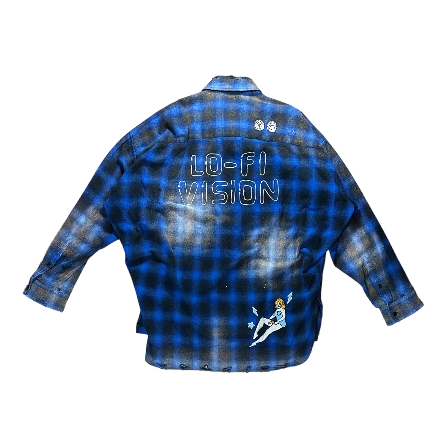 MAISON MIHARA YASUHIRO Blue Check Shirt