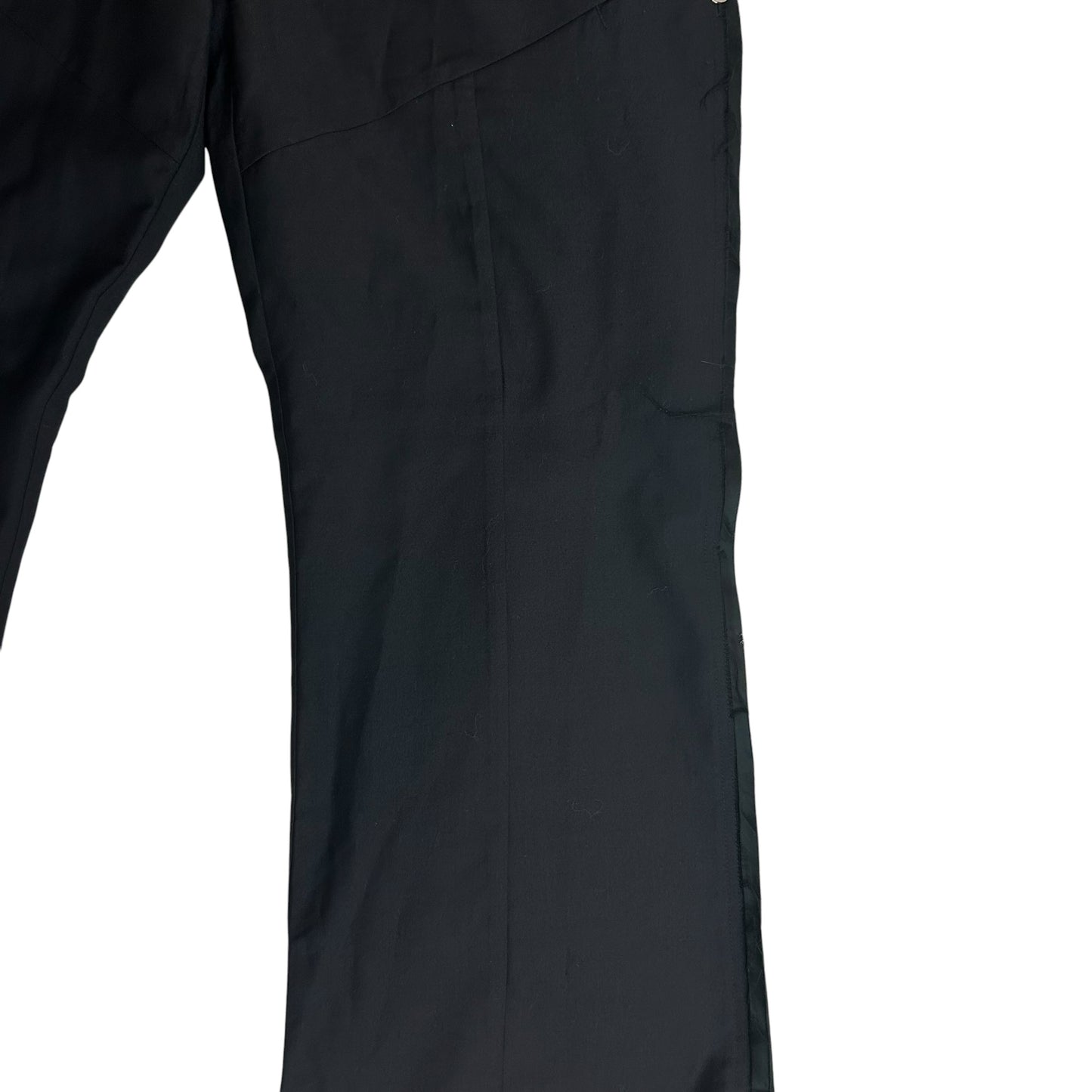 C2H4 Solemn multi pockets flared trousers