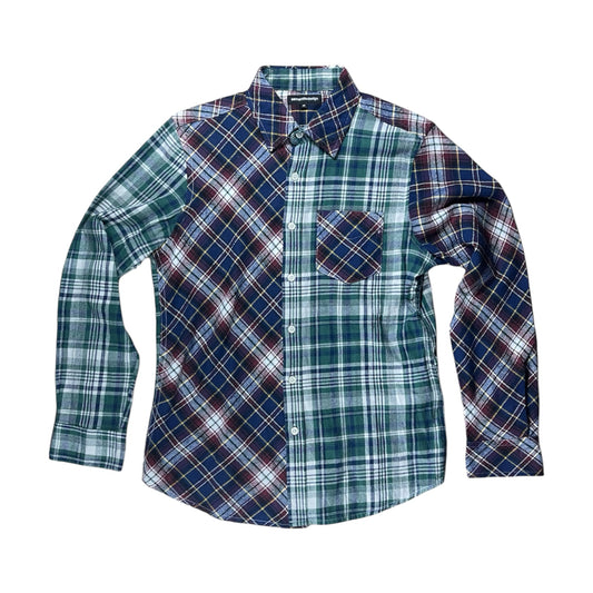 Semantic Design Plaid Shirt