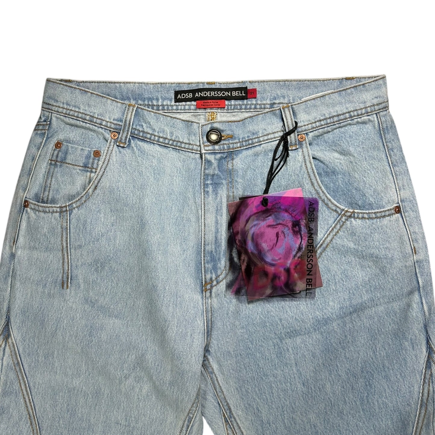 Adsb ANDERSSON BELL Blue Tripot Jeans