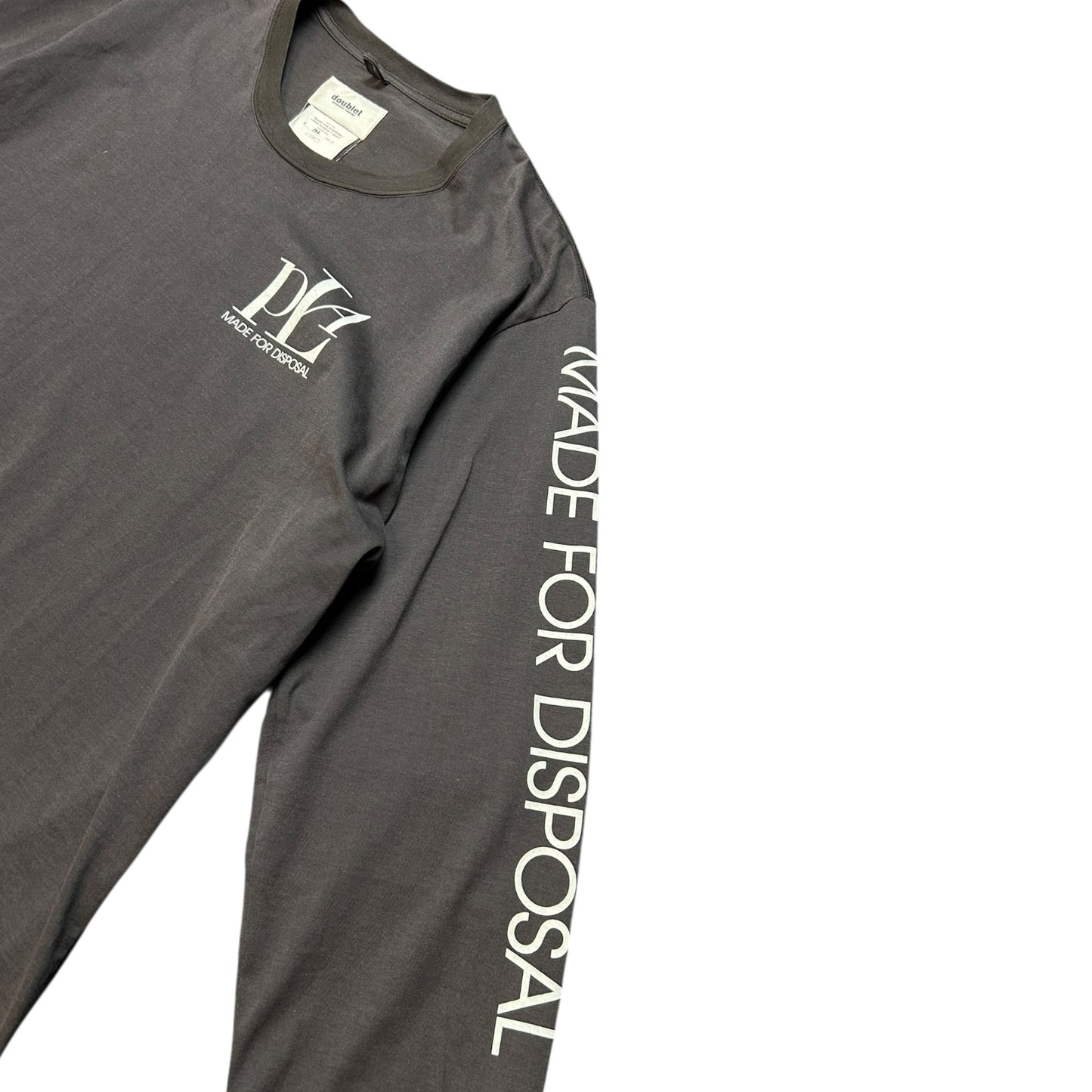 Doublet ‘made for disposal’ longsleeve T-shirt
