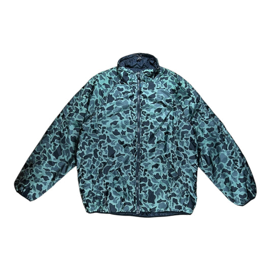 PPFM (PEYTON PLACE FOR MEN) reversible camo puffer jacket