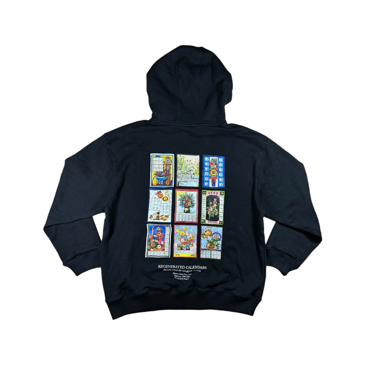 Marine Serre REGENERATED CALENDARS hoodie