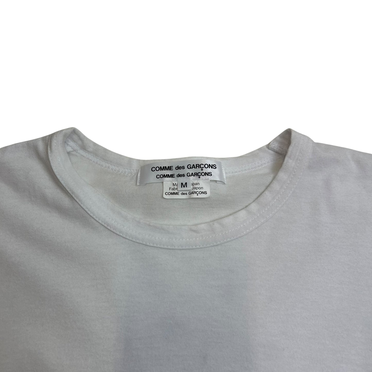 Comme des Garcons Rei Kawakubo block colour T-shirt SS21