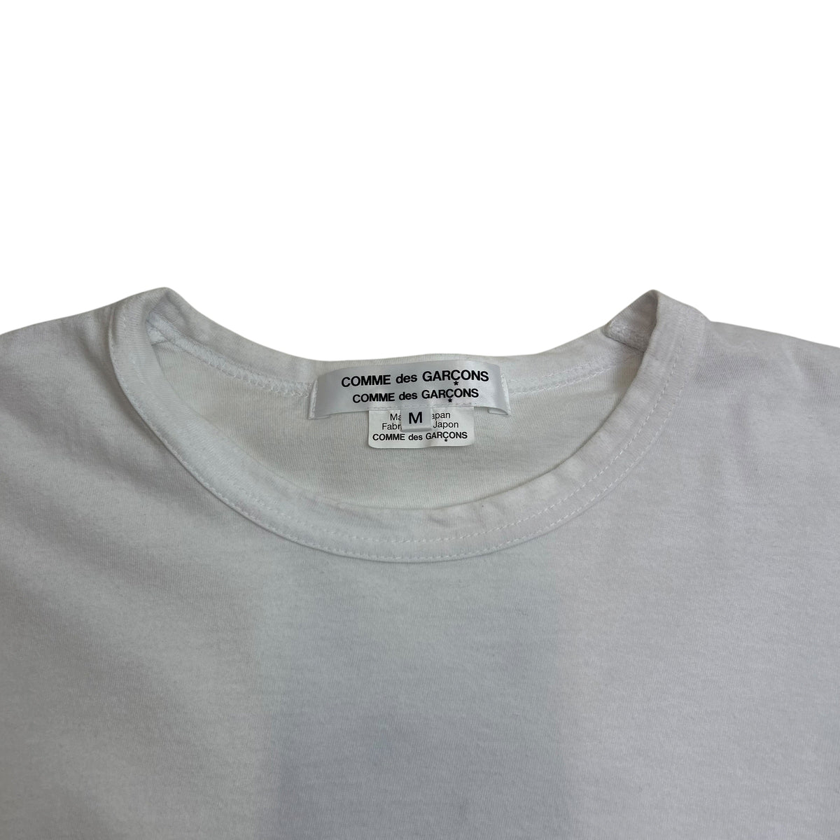 Comme des Garcons Rei Kawakubo block colour T-shirt SS21