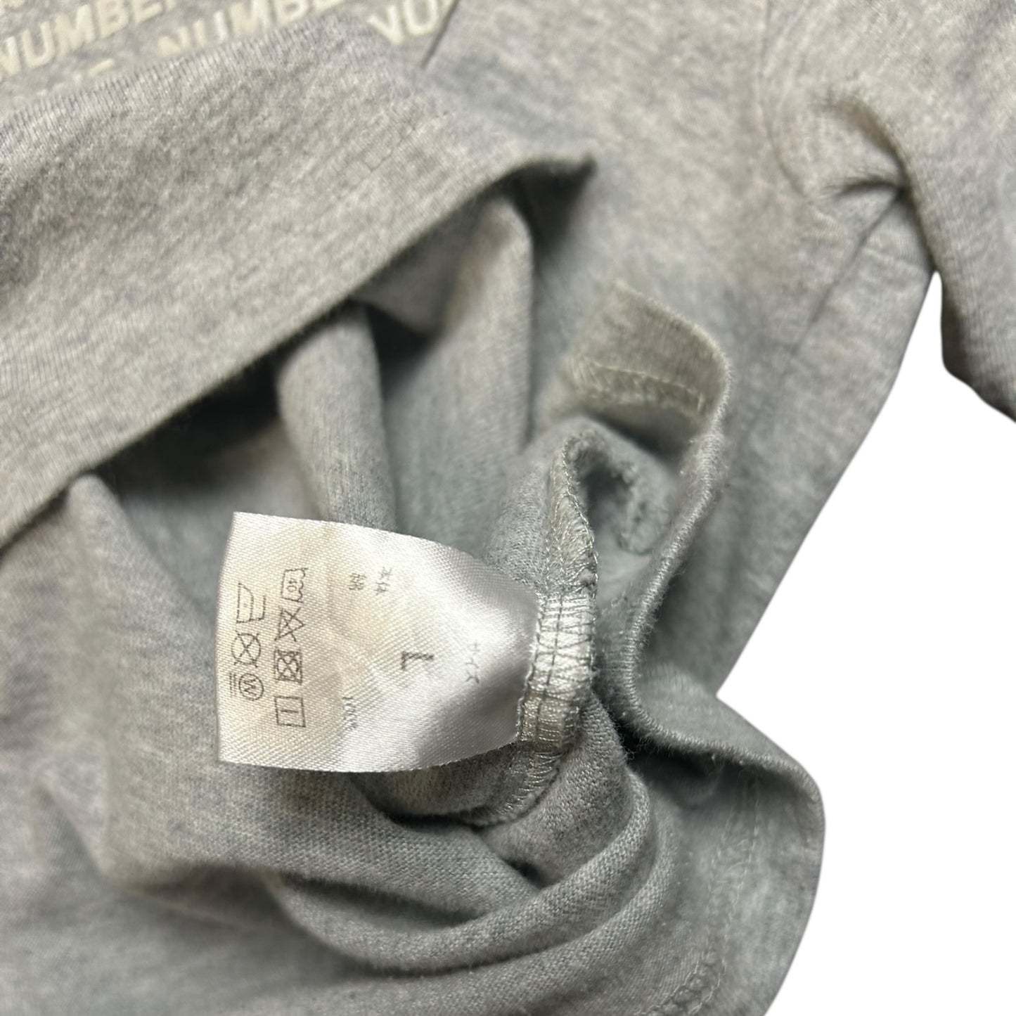 Number (N)ine v neck pocket T-shirt