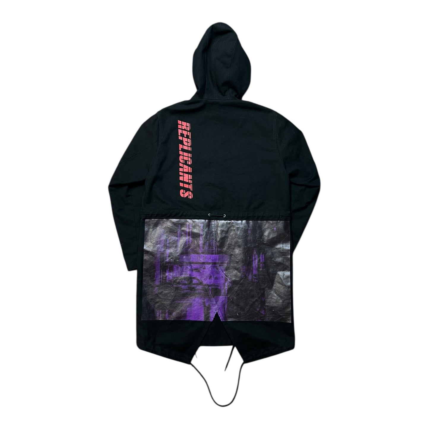 Raf Simons Fishtail Parka Replicants Hooded Cotton SS18