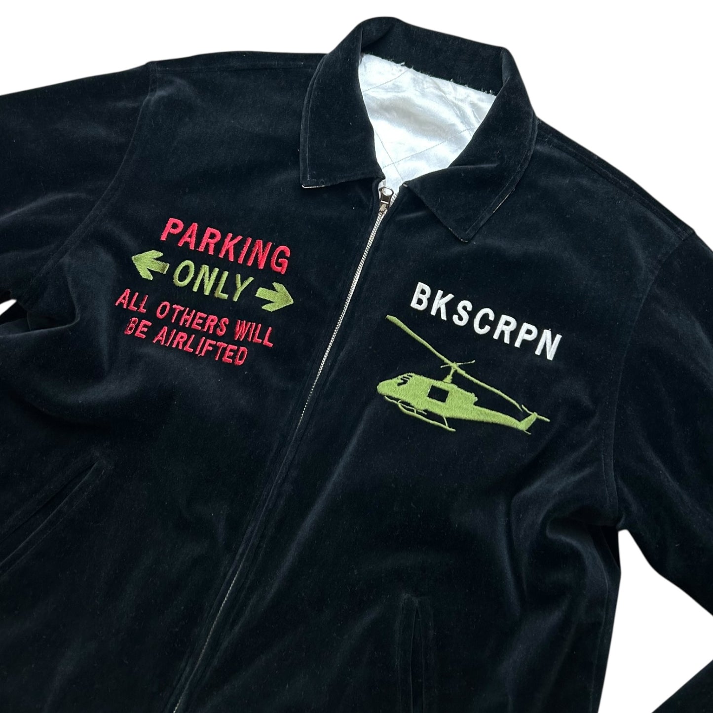 AVIREX USA limited edition velvet bomber Jacket