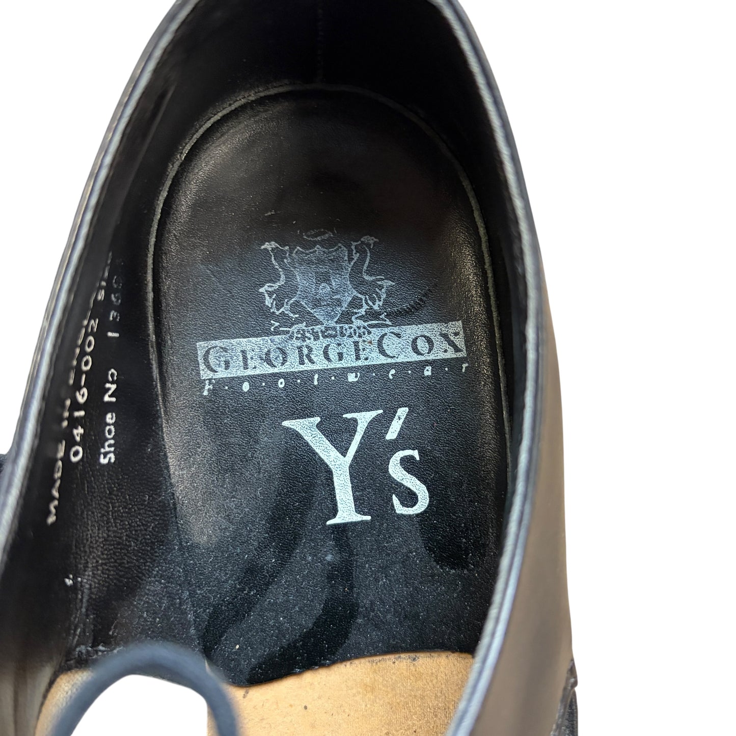 Yohji Yamamoto George Cox Leather Creeper Shoe
