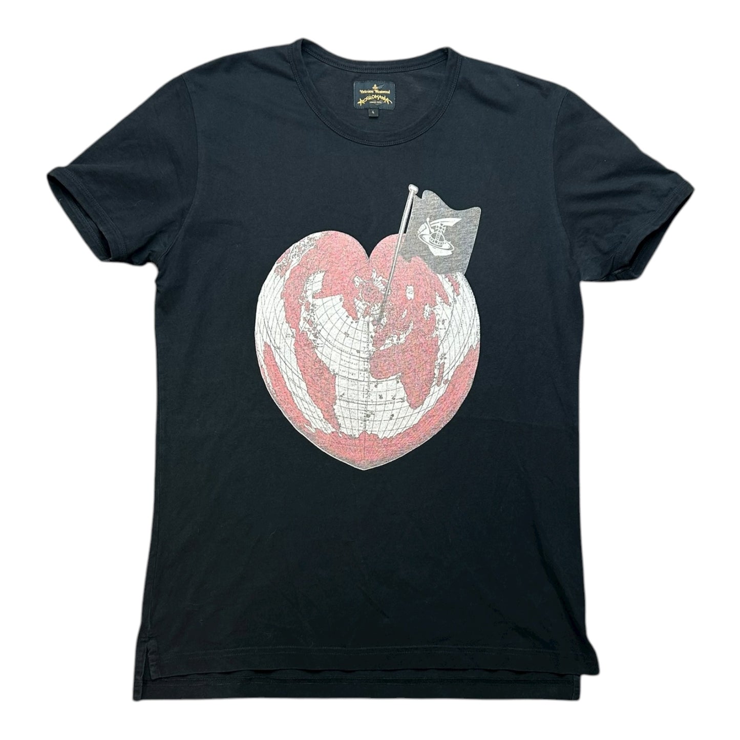 Vivienne Westwood world heart T-shirt