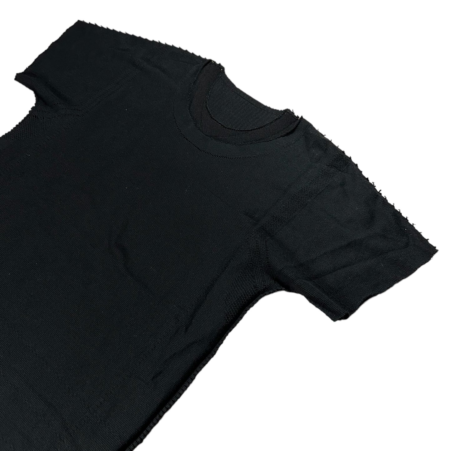 Issey Miyake knitted 2 panel T-shirt