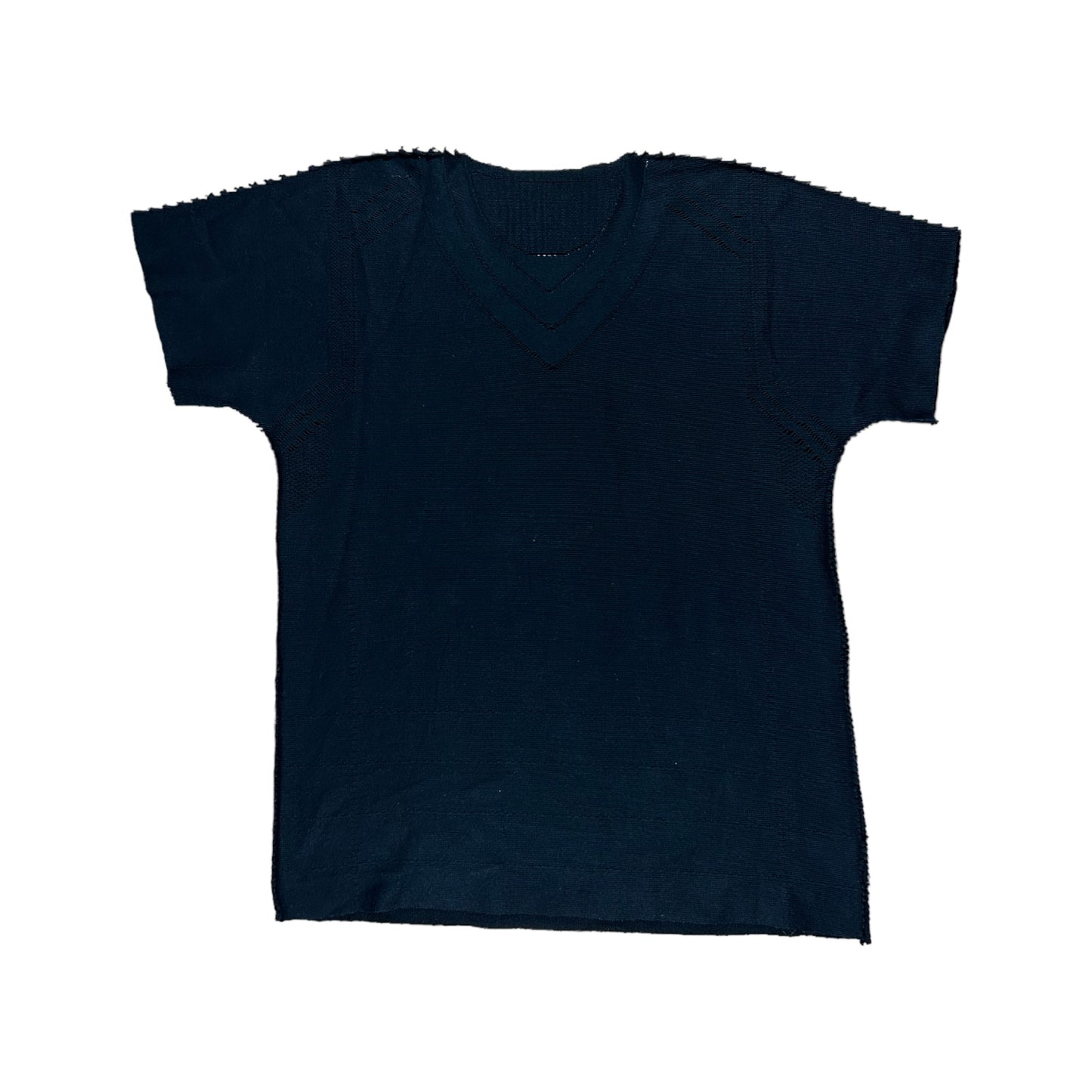 Issey Miyake knitted 2 panel T-shirt