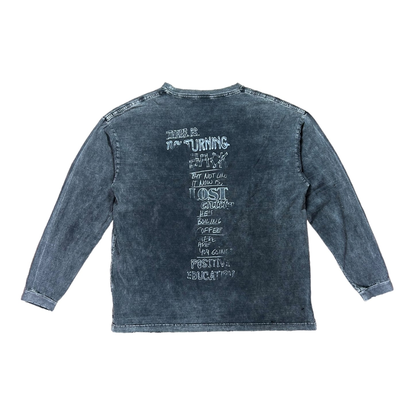 MAISON MIHARA YASUHIRO Black Dog Long Sleeve T-Shirt