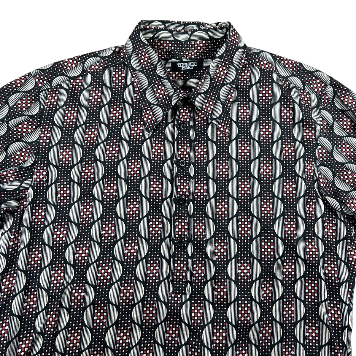 Tornado mart half button up shirt