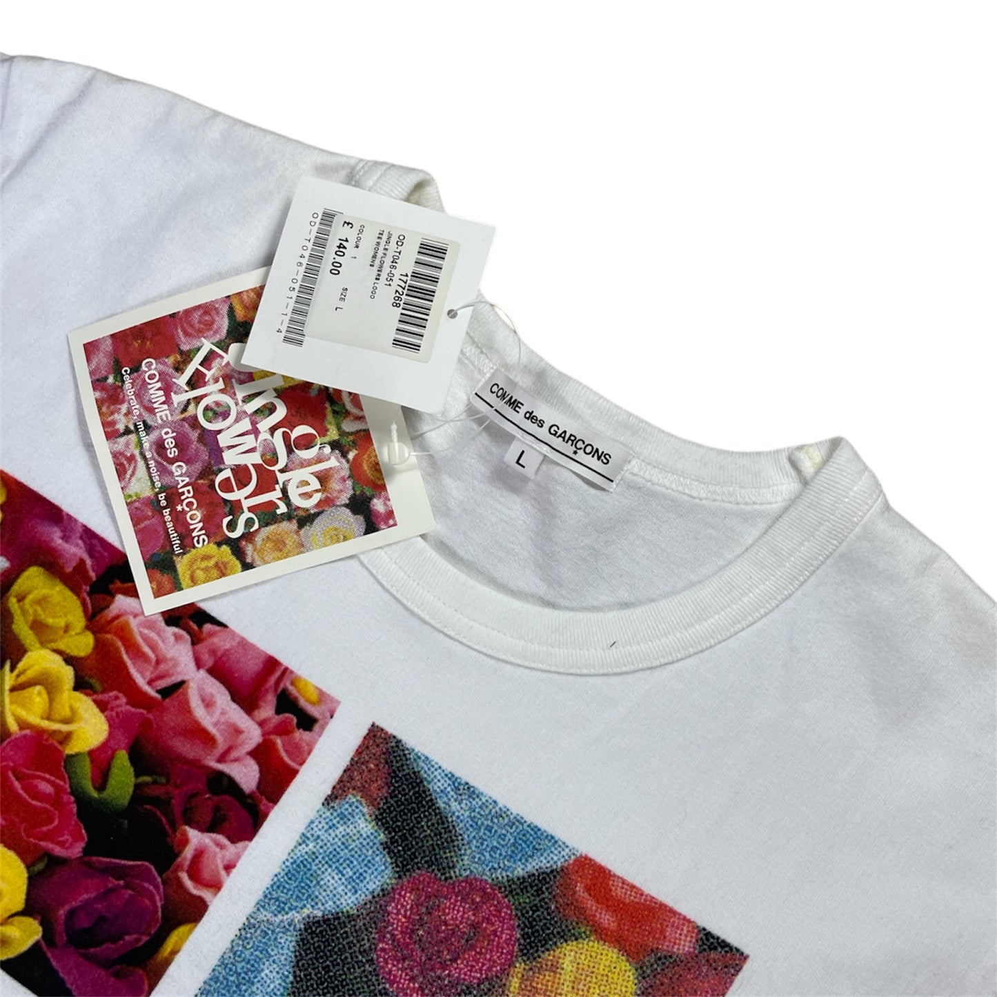 Comme des garcons x jingle flowers (Anita Jamal) 2009 T-shirt