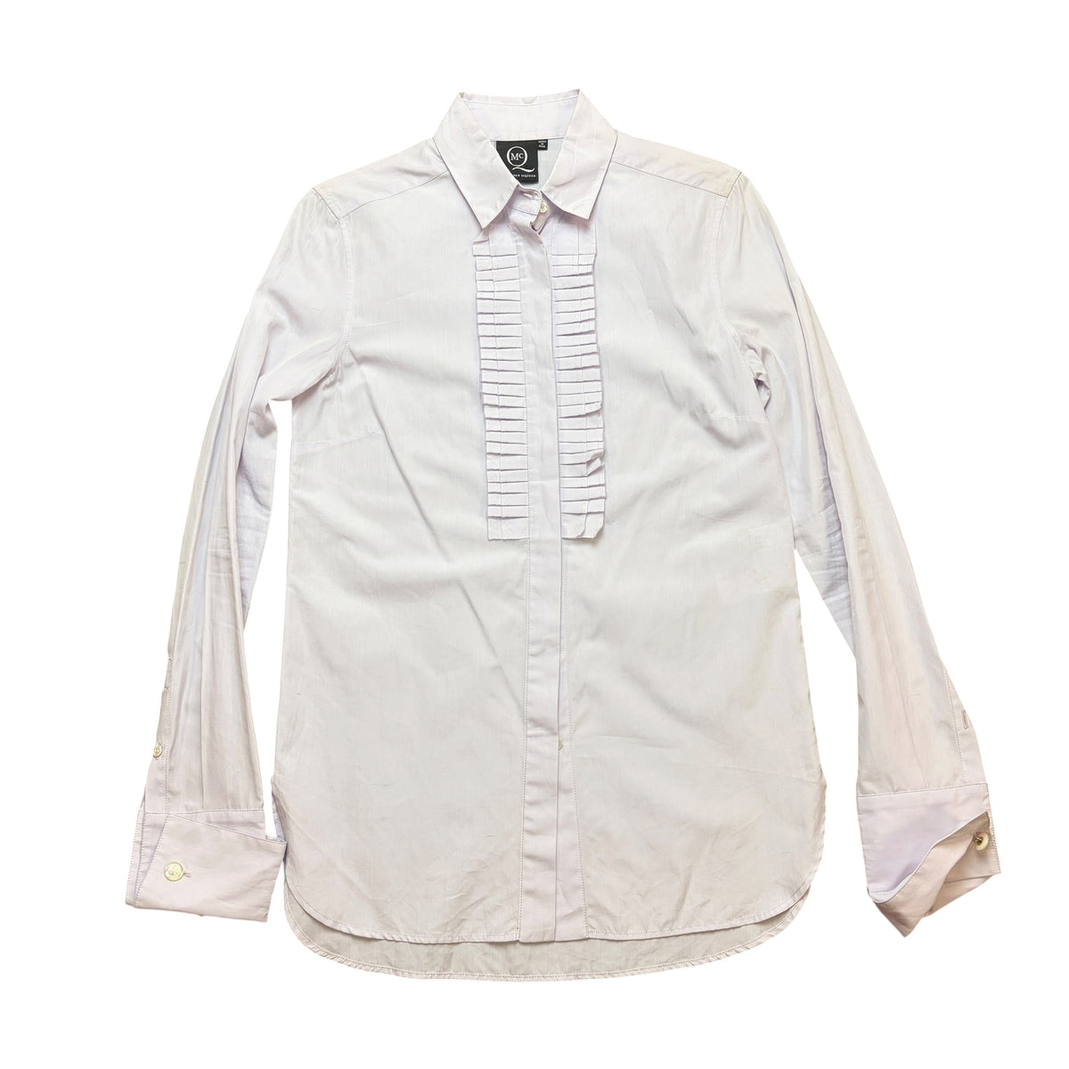 Alexander McQueen SAMPLE frilled shirt