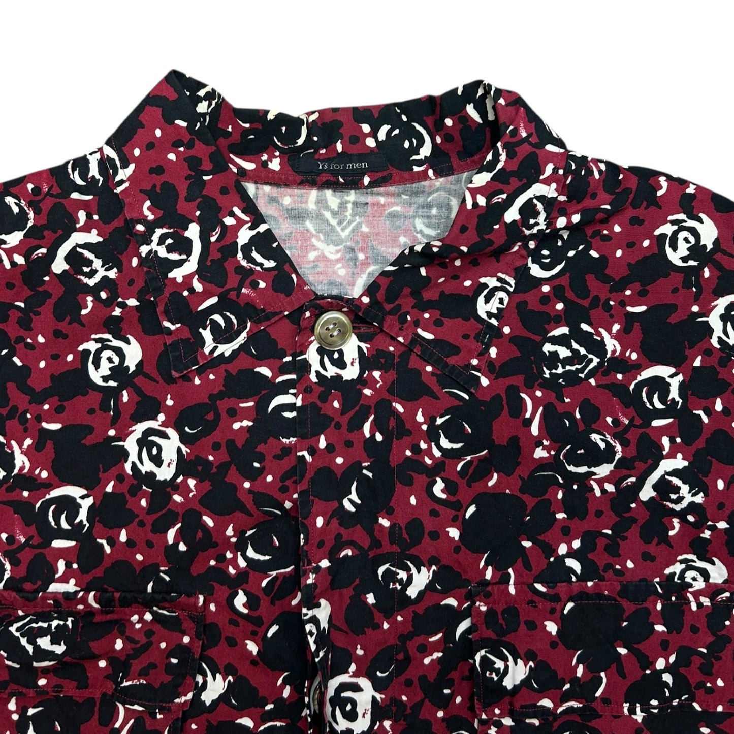 Yohji Yamamoto Y’s for men floral shirt