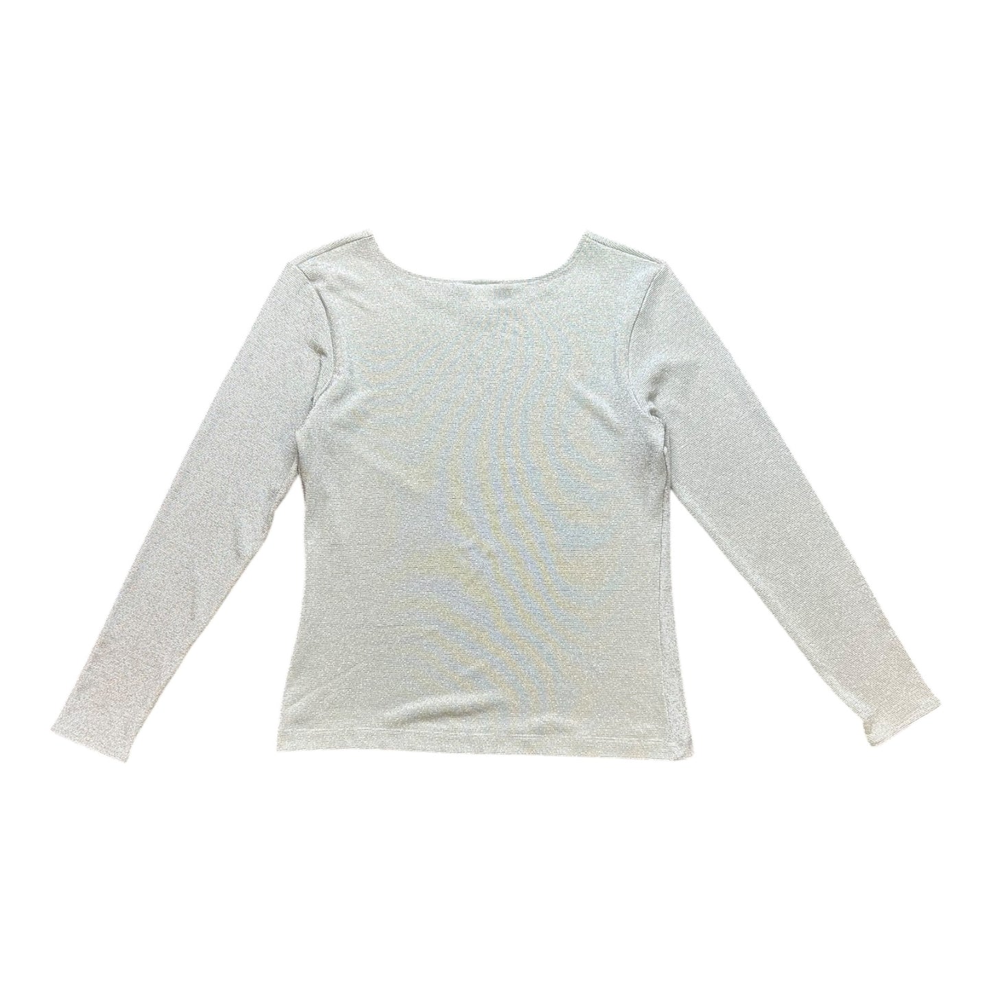 Christian Dior glitter late 80s long sleeve top