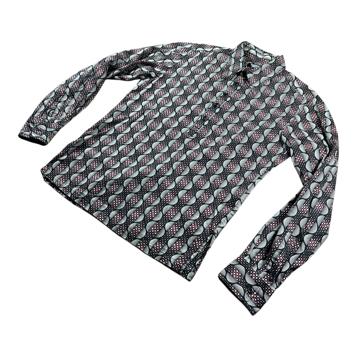 Tornado mart half button up shirt