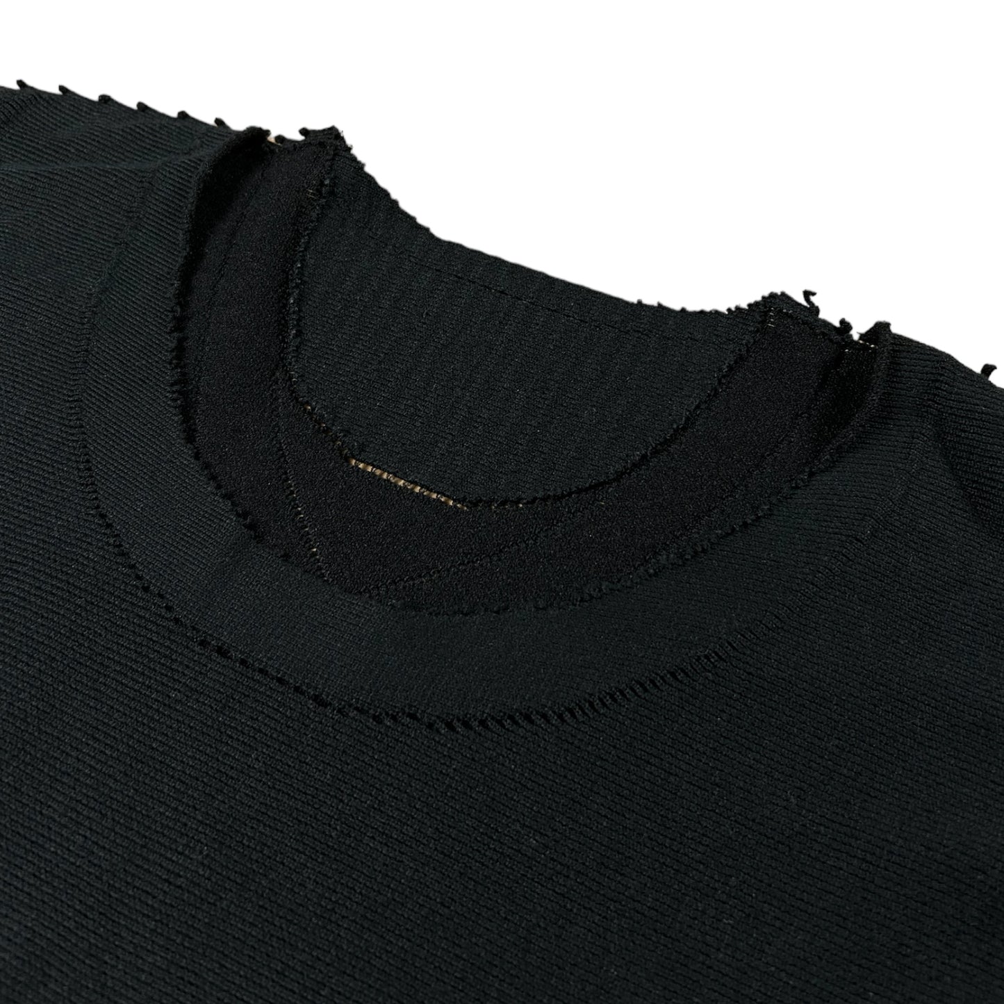 Issey Miyake knitted 2 panel T-shirt