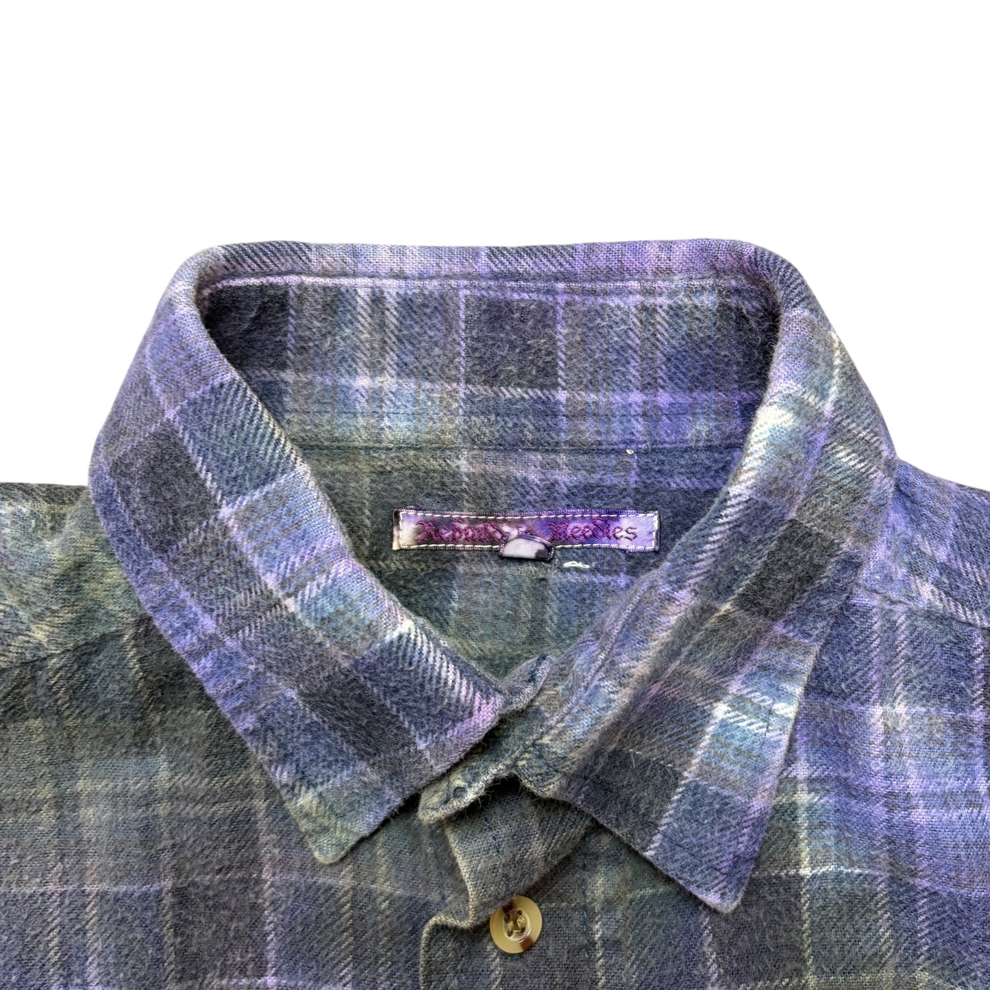 Needles Rebuild 7 Cut Flannel Shirt