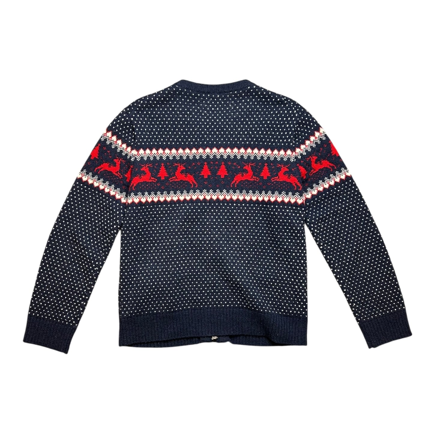 Number (N)ine AW08 Knitted zip up cardigan