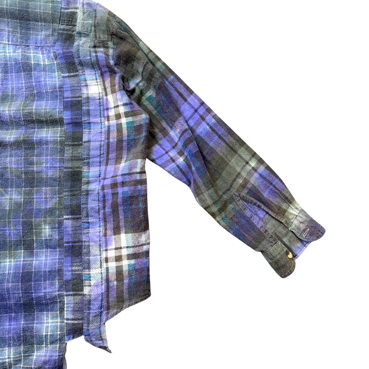 Needles Rebuild 7 Cut Flannel Shirt
