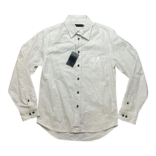 Original Fake anchor heart button up shirt