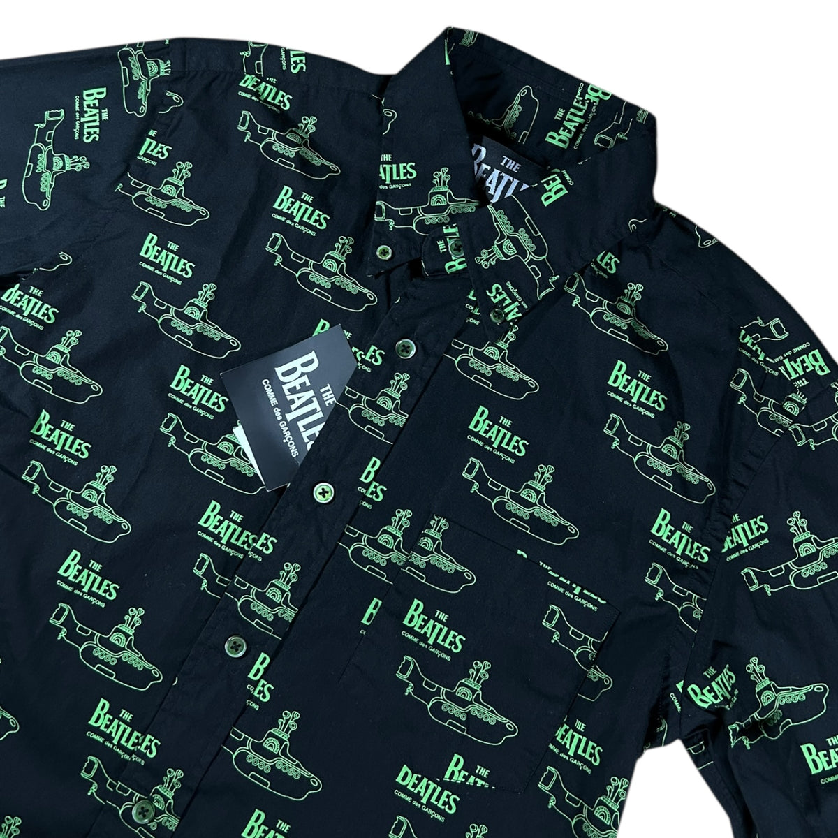 Comme des garçons x The Beatles submarine shirt