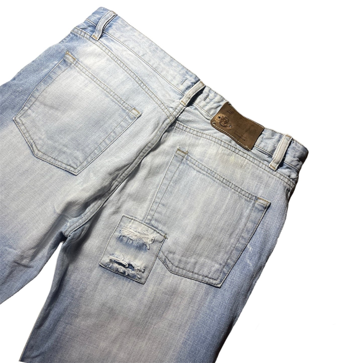 Dolce & Gabbana patched distressed jeans