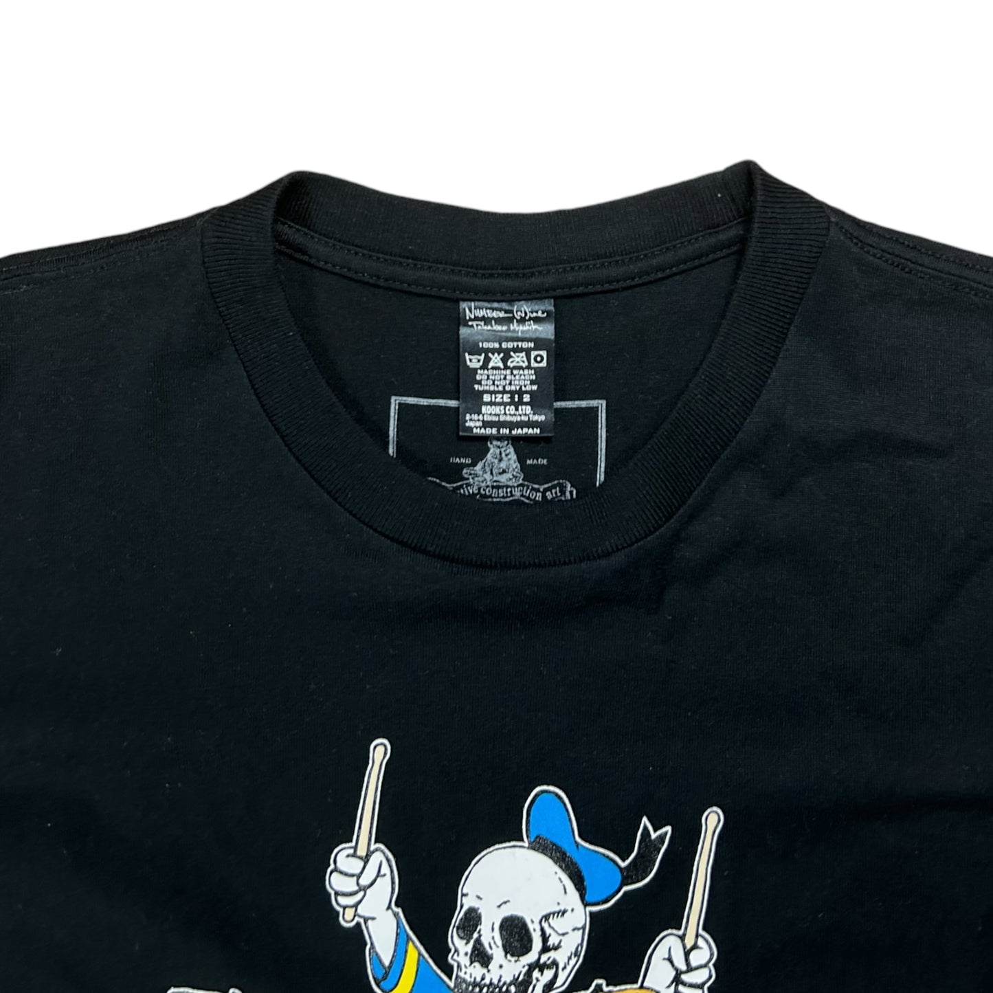 Number (N)ine FA12 Skull Donald T-Shirt