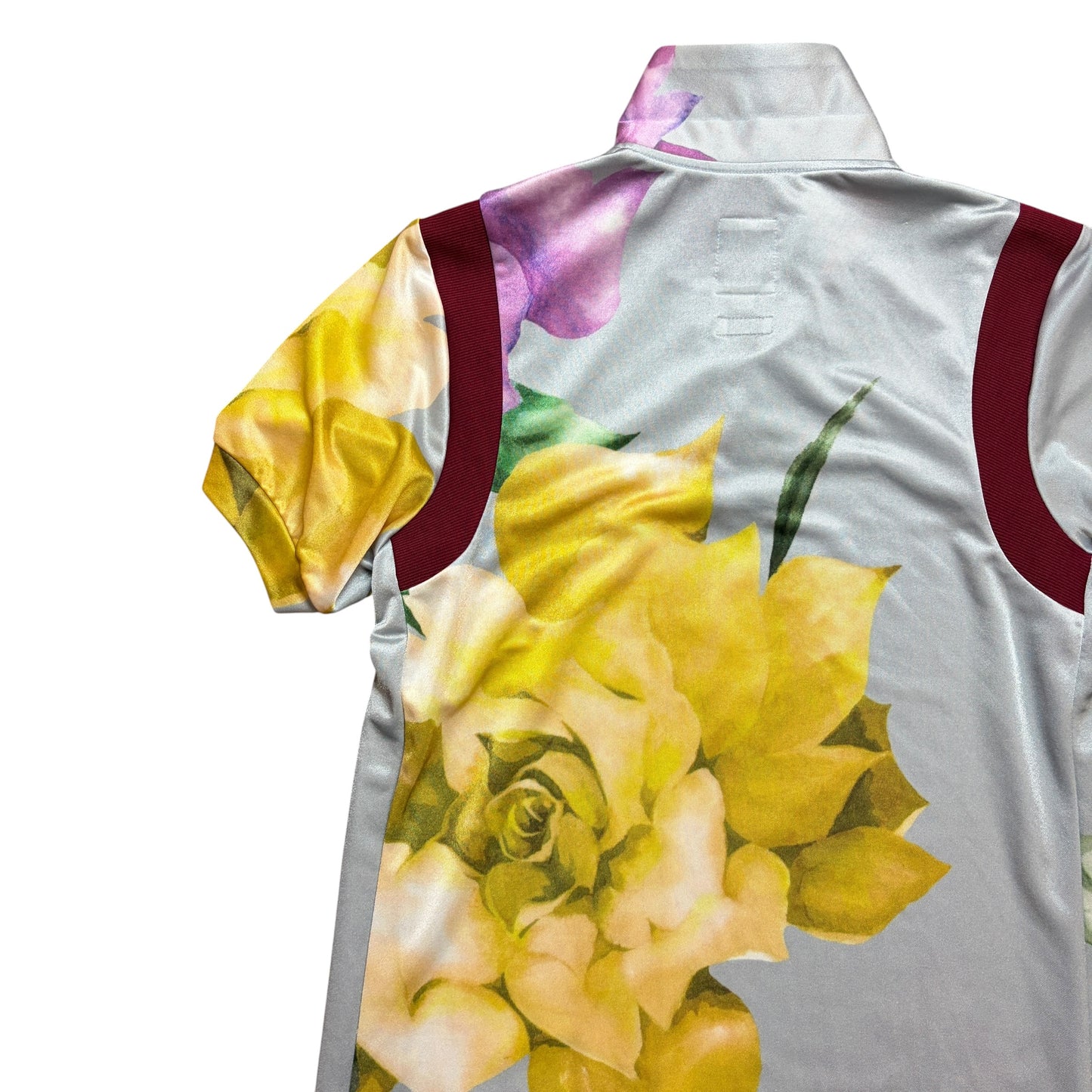 Y-3 Ss03 Yohji Yamamoto Floral Polo Dress