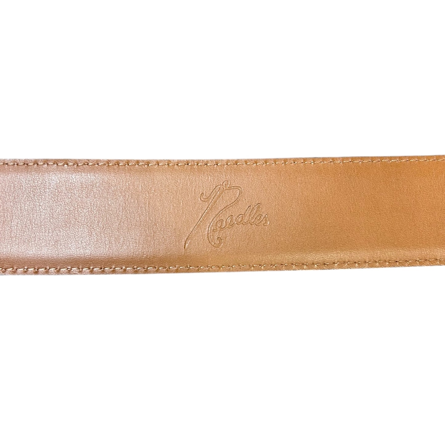 Needles peace buckle belt