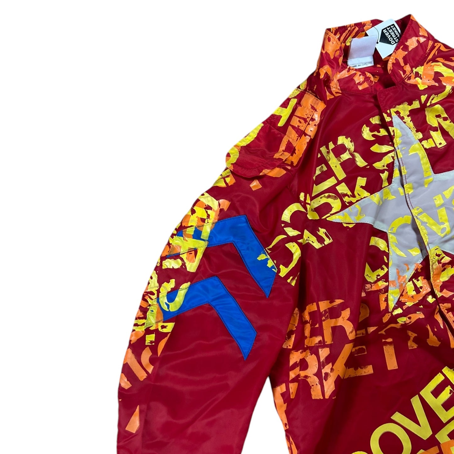 Comme des garcon x DSM printed jacket