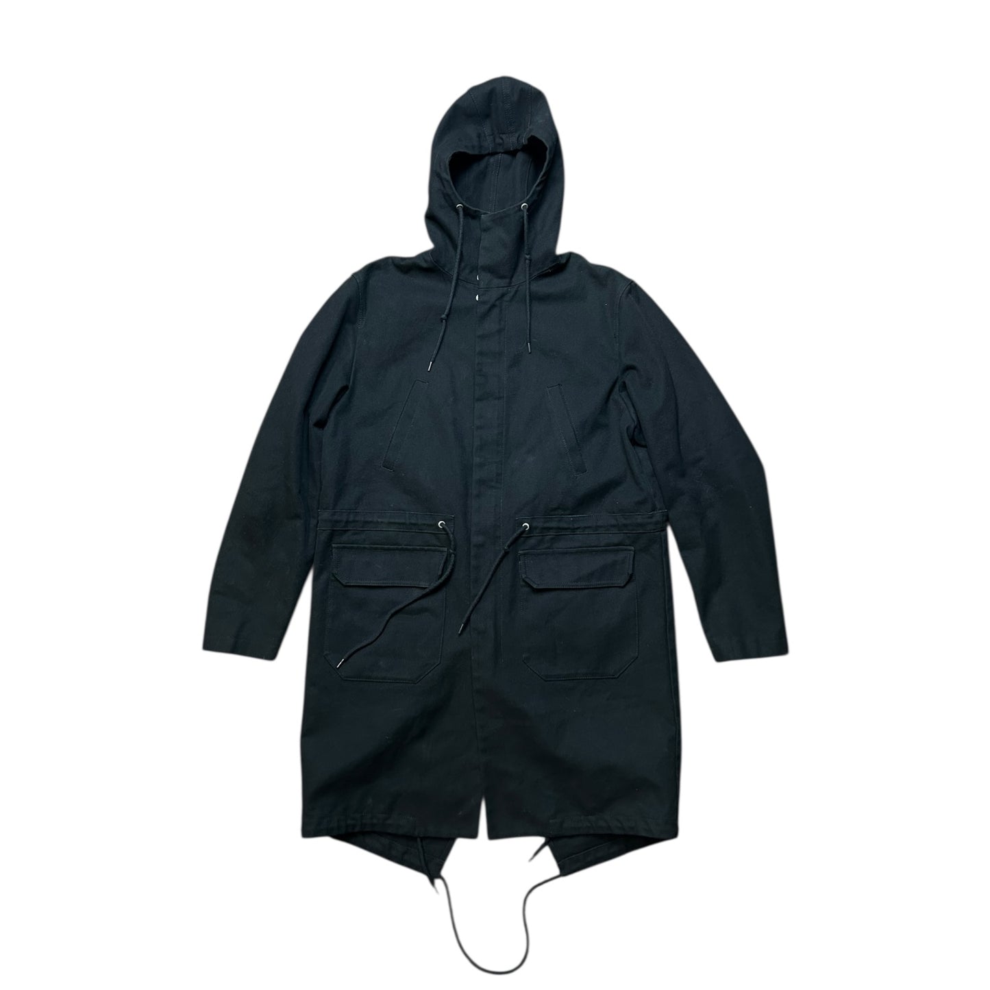 Raf Simons Fishtail Parka Replicants Hooded Cotton SS18