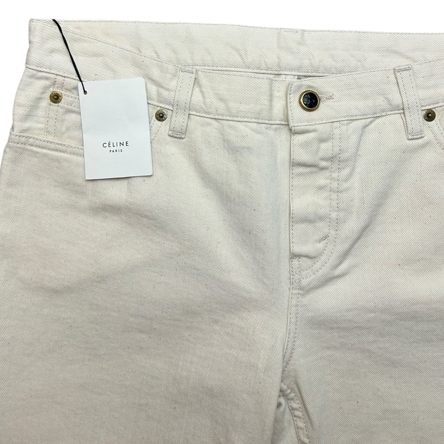 Celine cream jeans
