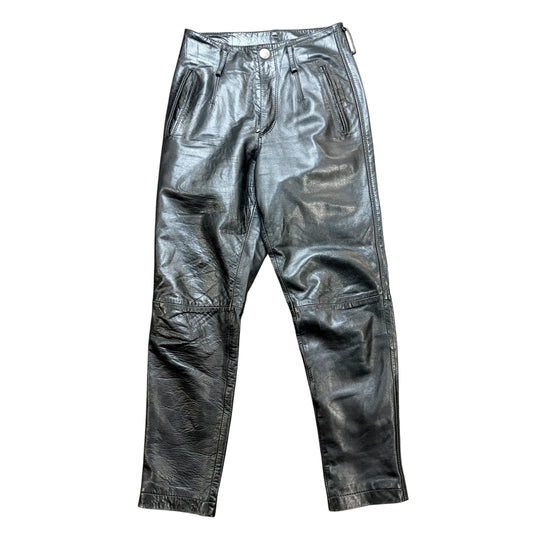 Dirk bikkembergs Homme leather trousers