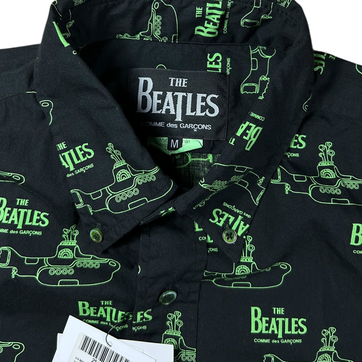 Comme des garçons x The Beatles submarine shirt