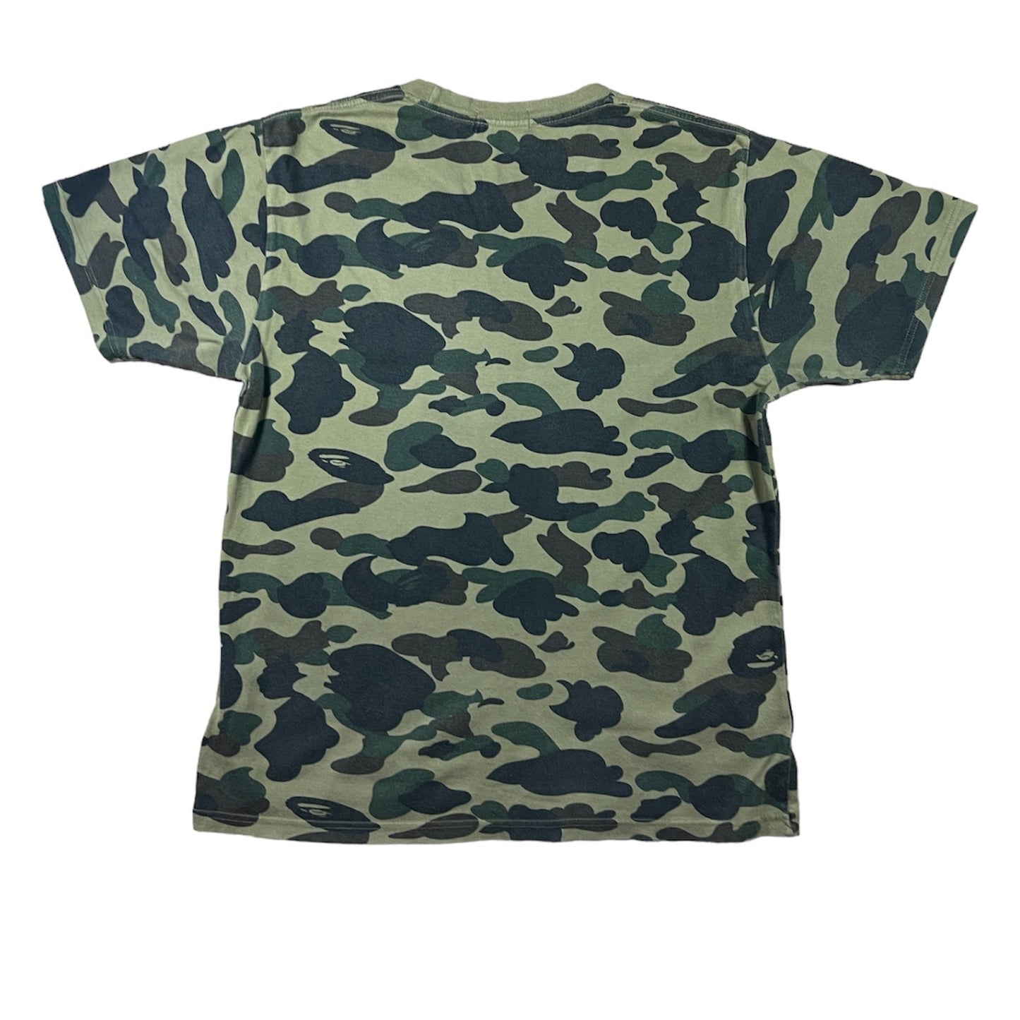 A Bathing Ape (BAPE) 1st camo spell out T-shirt