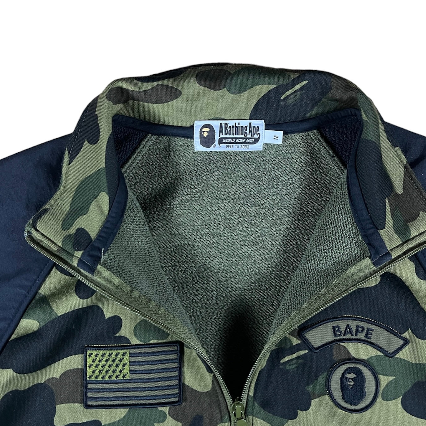 A Bathing Ape (BAPE) 1st Camo Track Jacket