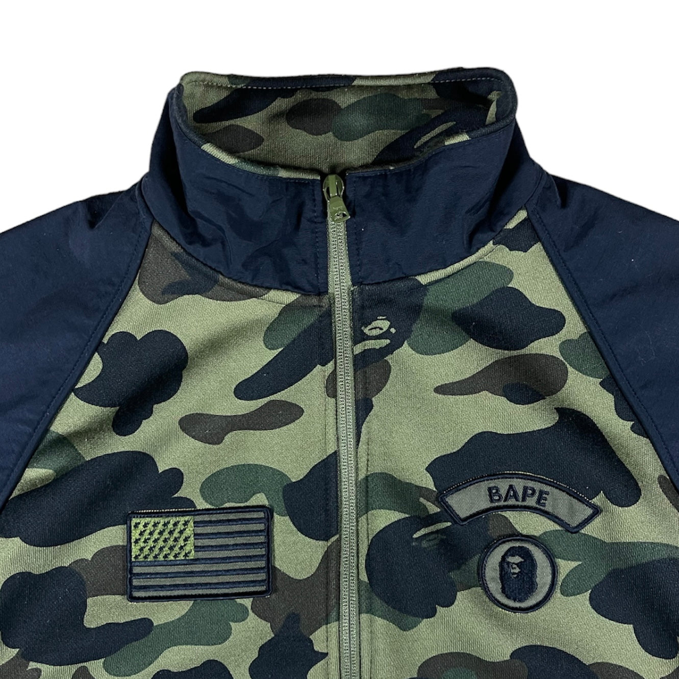 A Bathing Ape (BAPE) 1st Camo Track Jacket